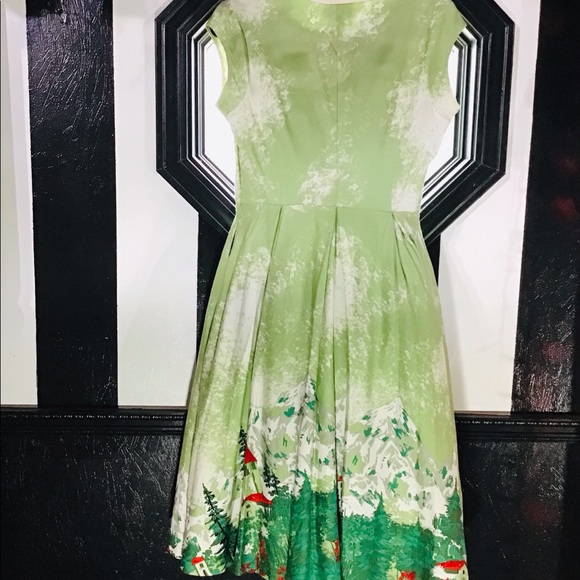 Lindy Bop Alpine Dress - Picture 5 of 5